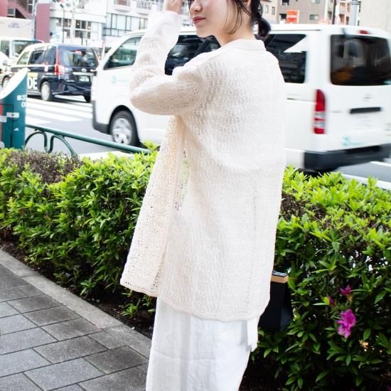 JöICEADDED ジョイスアディッド 「Lace Knitted Shirt JöICEADDED ジョイスアディッド 「Lace Knitted Shirt