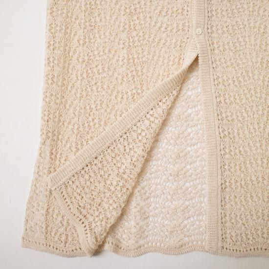 JöICEADDED ジョイスアディッド 「Lace Knitted Shirt JöICEADDED ジョイスアディッド 「Lace Knitted Shirt
