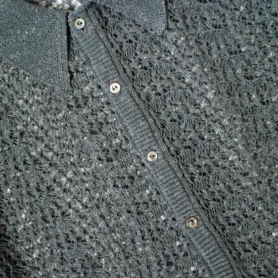 JöICEADDED ジョイスアディッド 「Lace Knitted Shirt JöICEADDED ジョイスアディッド 「Lace Knitted Shirt