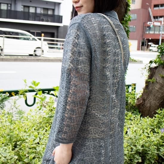 JöICEADDED ジョイスアディッド 「Lace Knitted Shirt JöICEADDED ジョイスアディッド 「Lace Knitted Shirt
