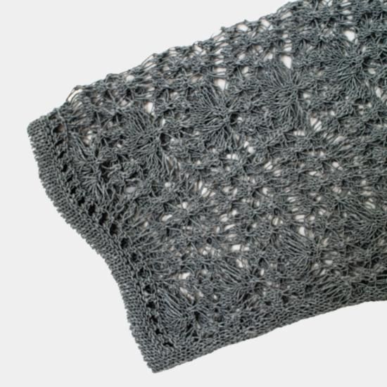 JöICEADDED ジョイスアディッド 「Lace Knitted Shirt JöICEADDED ジョイスアディッド 「Lace Knitted Shirt