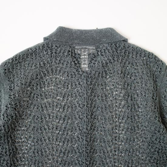 JöICEADDED ジョイスアディッド 「Lace Knitted Shirt