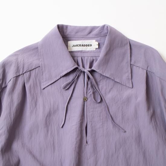 JöICEADDED ジョイスアディッド 「Wrinkled Pullover Shirt JöICEADDED ジョイスアディッド 「Wrinkled Pullover Shirt