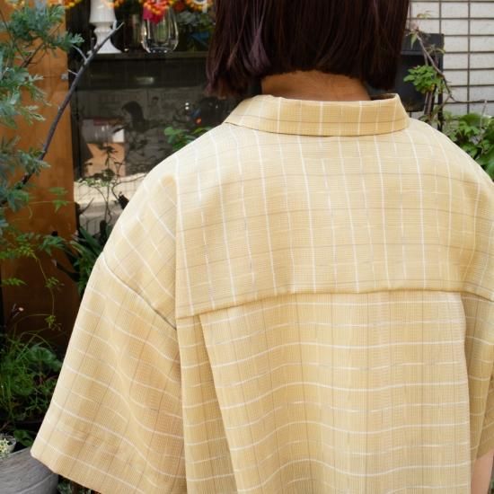jens イェンス　半袖シャツ　スリットシャツ Jens イェンス/ SLIT SHIRT(Unisex)/ モノ | BRANDS,Jens