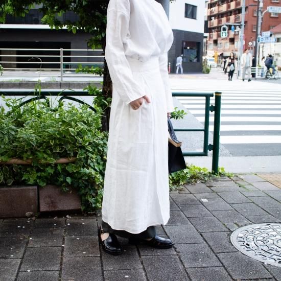 アニーさん専用 エシュペー SP エプロンワンピース ホワイト美品