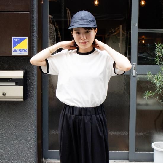 THE HINOKI (ザ ヒノキ) 「ORGANIC COTTON HALF SLEEVE RINGER T