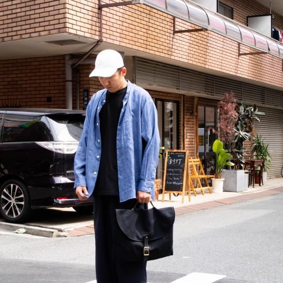 STILL BY HAND スティルバイハンド 「リネン素材 Wポケット