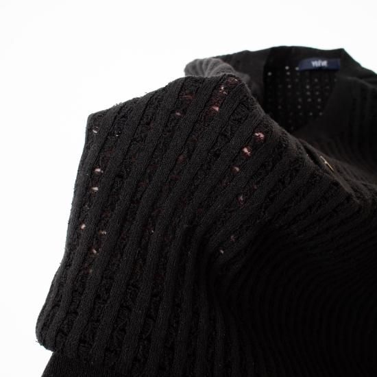 YLEVE（イレーヴ）「ELS ORGANIC COTTON OPEN WORK KN HENLY