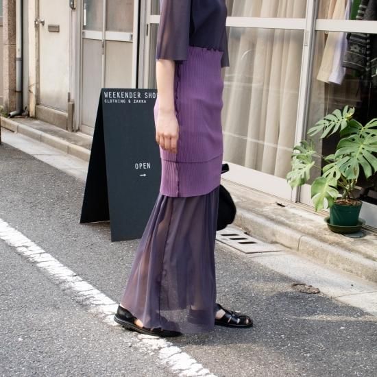 ワンピース jens skinpulloverdress Heim | coordinate SKIN PULLOVER DRESS / BLACK @jens.jp UNDER