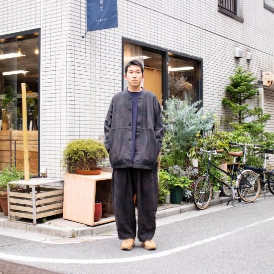 MITTAN ミッタン 大麻ワイド 厚 PT-33 濃紺 メンズ レディース