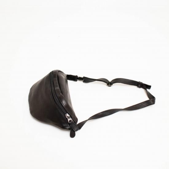 FUJITO Leather Mini Pouch Black | Directors Web Shop