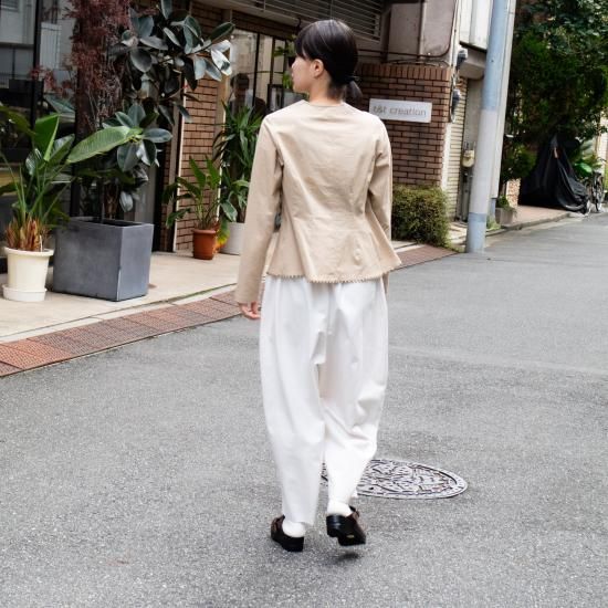 ŠP(エシュペー) 「CHINO CLOTH / WIDE TAPERED」-WEEKENDER ŠP(エシュペー) 「CHINO CLOTH / WIDE TAPERED」-WEEKENDER