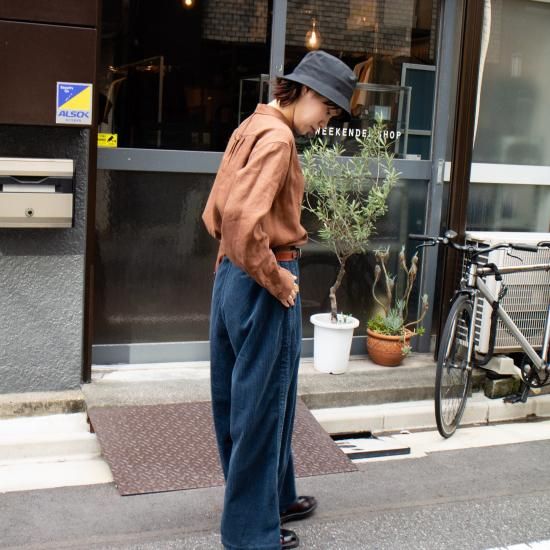 MEYAME メヤメ 「CORDUROY SIDE LINE WIDE PANTS」 - WEEKENDER MEYAME メヤメ 「CORDUROY SIDE LINE WIDE PANTS」 - WEEKENDER