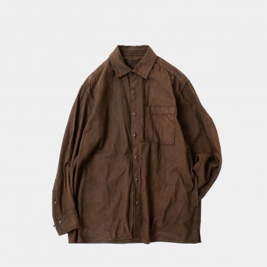 YOKO SAKAMOTO ヨーコサカモト 「BRUSHED COTTON BOX SHIRT