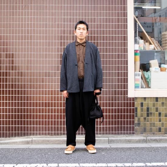 MITTAN ミッタン 「スーパー120'sウール裏毛カーディガン T-31