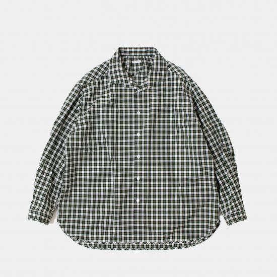 MANAVE マナベ 「Tuck Collar Shirts」－WEEKENDER SHOP