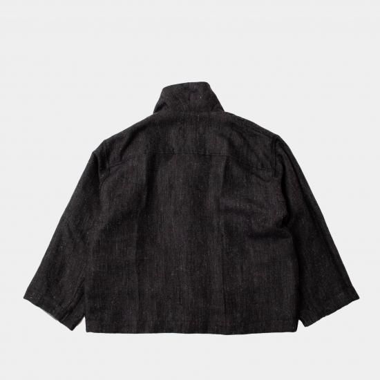 【美品】MITTAN/ミッタン/JK-02ロングジャケット/綿麻/サイズ1/瓶覗 MITTAN ミッタン 「大麻毛亜麻ジャケット JK-60」－WEEKENDER SHOP