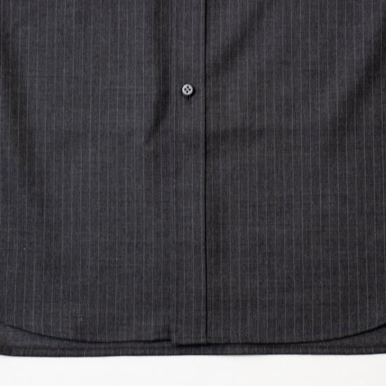 Cale カル 「ウールストライプ ダブルポケットシャツ」 - WEEKENDER SHOP