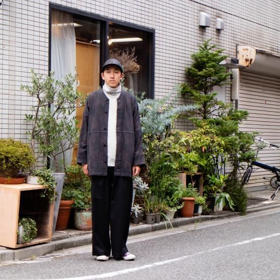 YOKO SAKAMOTO ヨーコサカモト 「SUIT BAGGY TROUSERS YOKO SAKAMOTO ヨーコサカモト 「SUIT BAGGY TROUSERS