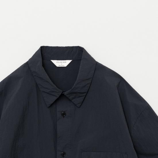 STILL BY HAND スティルバイハンド 「マイクロリップ素材 シャツ STILL BY HAND スティルバイハンド 「マイクロリップ素材 シャツ