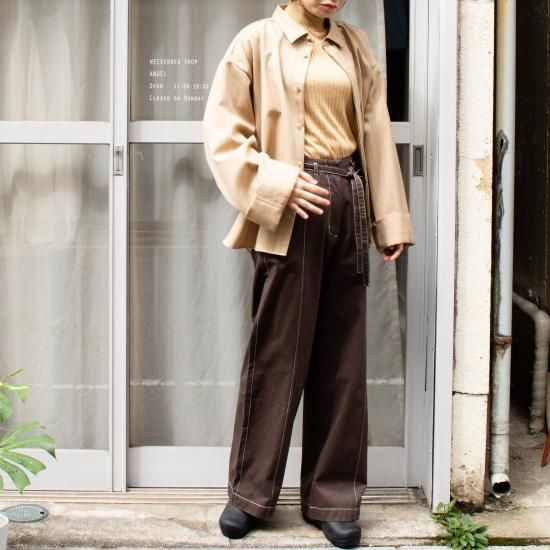 Jens イェンス 「SLIT SHIRT」 - WEEKENDER SHOP ANDEL