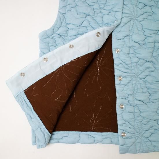 FLOWER QUILTING VEST – MEYAME
