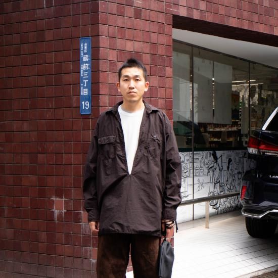 YOKO SAKAMOTO ヨーコサカモト 「WORK SKIPPER SHIRT