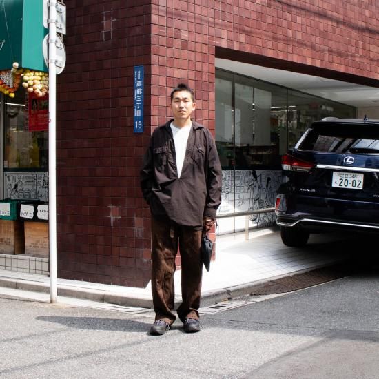 YOKO SAKAMOTO ヨーコサカモト 「WORK SKIPPER SHIRT