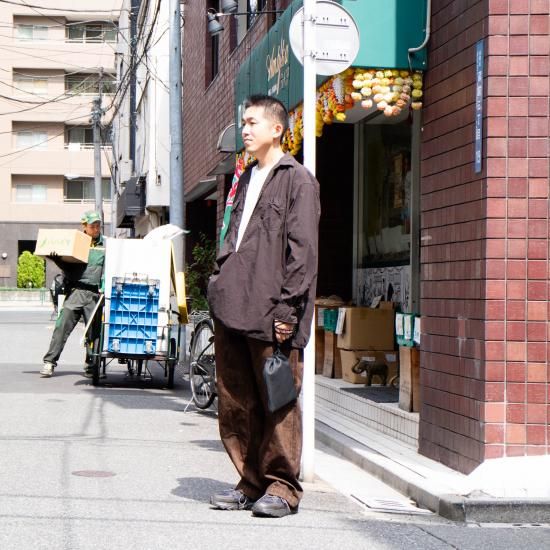 YOKO SAKAMOTO ヨーコサカモト 「WORK SKIPPER SHIRT YOKO SAKAMOTO ヨーコサカモト 「WORK SKIPPER SHIRT
