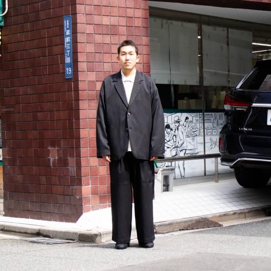YOKO SAKAMOTO ヨーコサカモト 「SUIT JACKET」- WEEKENDER SHOP YOKO SAKAMOTO ヨーコサカモト 「SUIT JACKET」- WEEKENDER SHOP