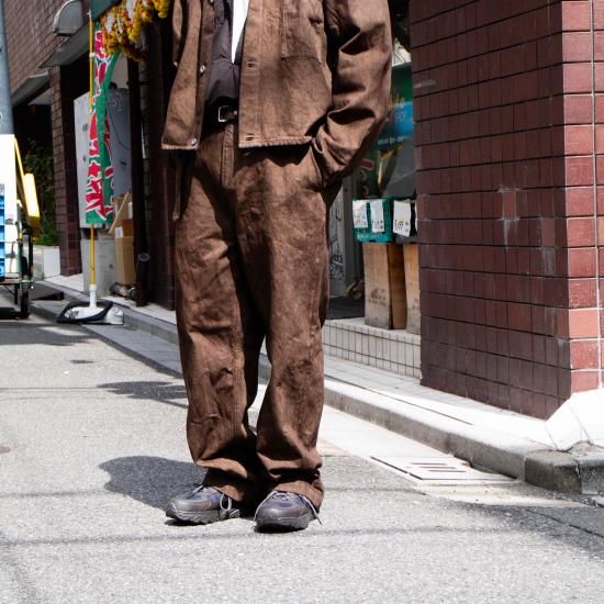 YOKO SAKAMOTO ヨーコサカモト 「DENIM WIDE TROUSERS YOKO SAKAMOTO ヨーコサカモト 「DENIM WIDE TROUSERS
