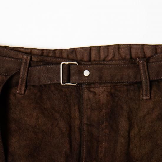 YOKO SAKAMOTO ヨーコサカモト 「DENIM WIDE TROUSERS YOKO SAKAMOTO ヨーコサカモト 「DENIM WIDE TROUSERS
