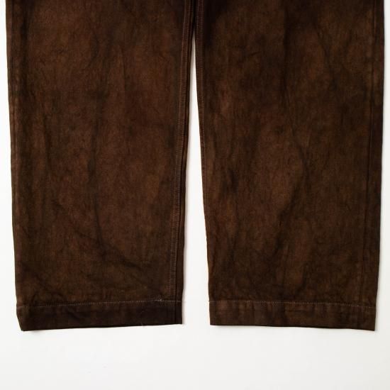 YOKO SAKAMOTO ヨーコサカモト 「DENIM WIDE TROUSERS