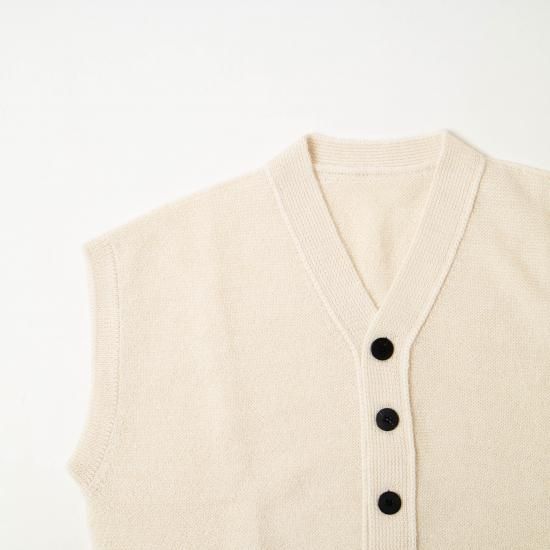 MITTAN ミッタン 「無染色ベビーアルパカベスト KN-28」－WEEKENDER SHOP