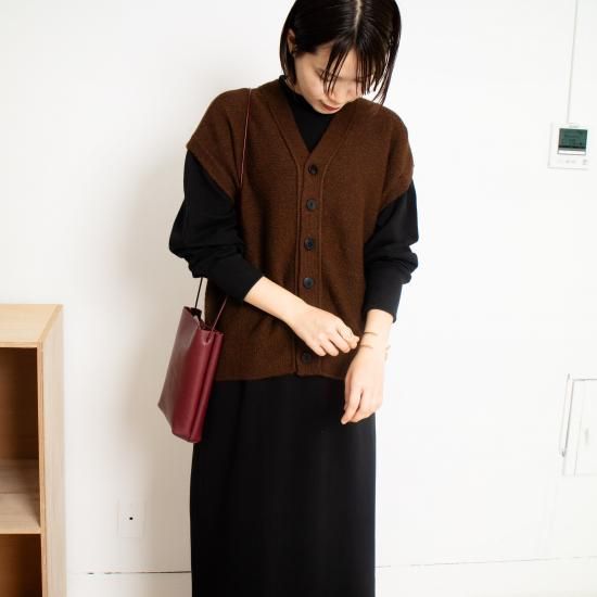 MITTAN ミッタン 「無染色ベビーアルパカベスト KN-28」－WEEKENDER SHOP