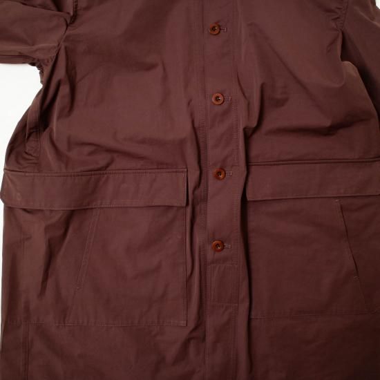 【SALE セール】ASEEDONCLOUD | Handwerker | HW smock (ivory / burgundy) | トップス ハンドベーカー ASEEDONCLOUD | Handwerker HW smock (ivory / burgundy