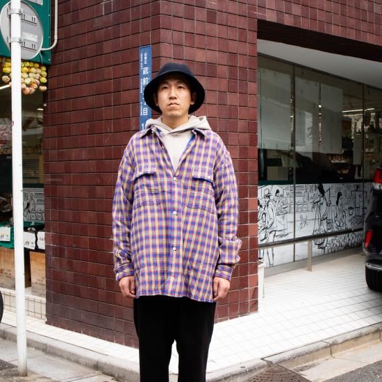 sowbow シャツ SOWBOW ソウボウ 「蒼氓シャツ / J FLAP POCKET WORK SHIRT