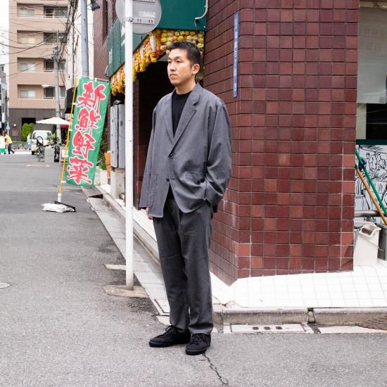 STILL BY HAND スティルバイハンド 「ウール・ナイロン素材 STILL BY HAND スティルバイハンド 「ウール・ナイロン素材