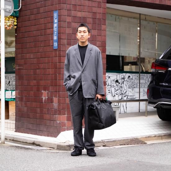 STILL BY HAND スティルバイハンド 「ウール・ナイロン素材 STILL BY HAND スティルバイハンド 「ウール・ナイロン素材