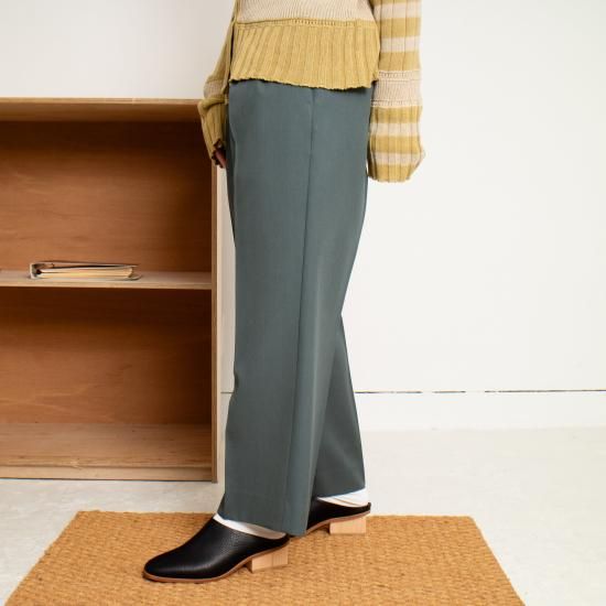 JöICEADDED ジョイスアディッド 「Wool Gabardine Trousers