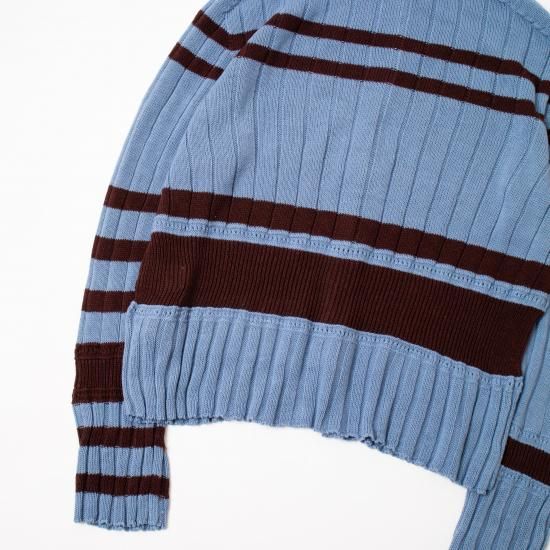 JöICEADDED ジョイスアディッド 「Cotton Knit Sweater」- WEEKENDER