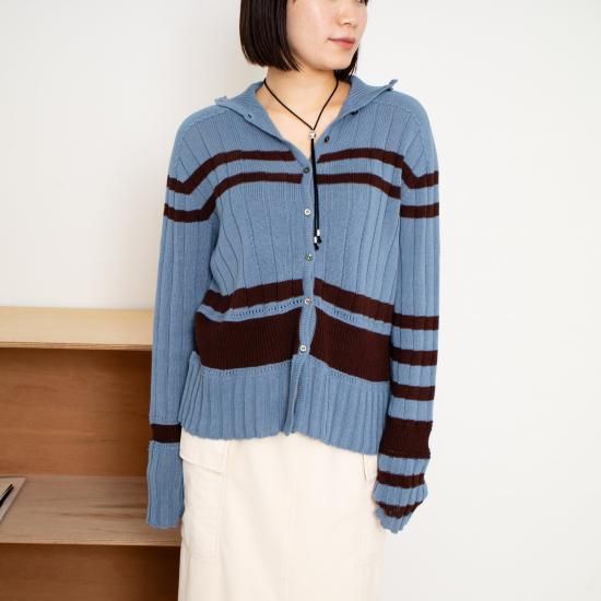JöICEADDED ジョイスアディッド 「Cotton Knit Sweater」- WEEKENDER