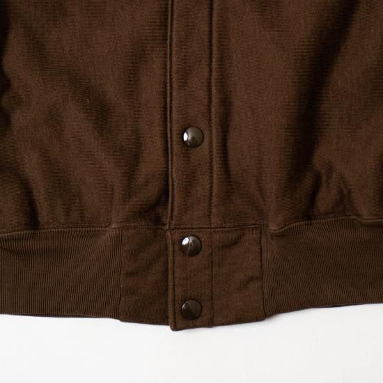 blurhms ブラームス 「Soft & Hard Sweat Snap Cardigan