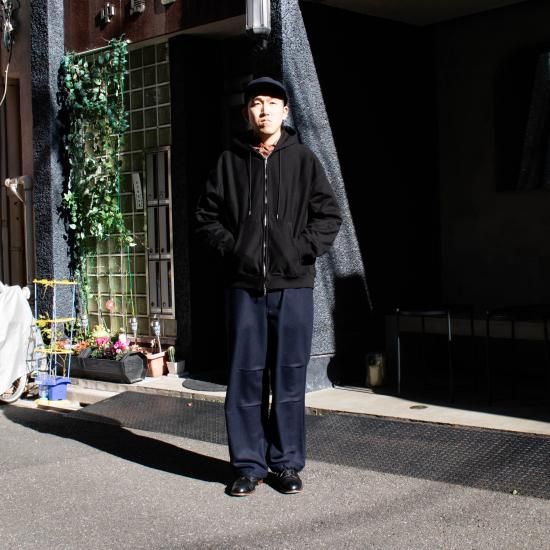 <blurhms> Light Sweat Crew-Zip 3 チャコール CE371_GY6467?hei=850&crop=0,0,