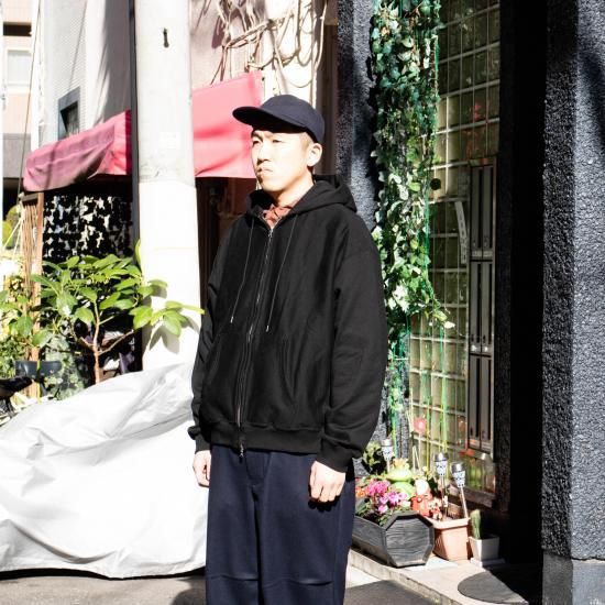 blurhms ブラームス 「Soft & Hard Sweat Hoodie Zip Big blurhms ブラームス 「Soft & Hard Sweat Hoodie Zip Big