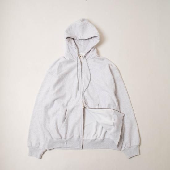 blurhms ブラームス 「Soft & Hard Sweat Hoodie Zip Big blurhms ブラームス 「Soft & Hard Sweat Hoodie Zip Big