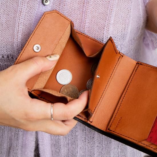 YURUKU (ユルク) 「Wood Plate Folder Half Wallet/2