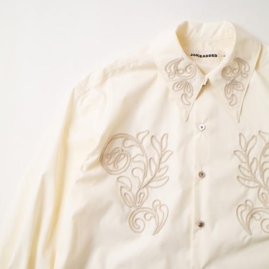 JöICEADDED ジョイスアディッド 「Embroidered Shirt