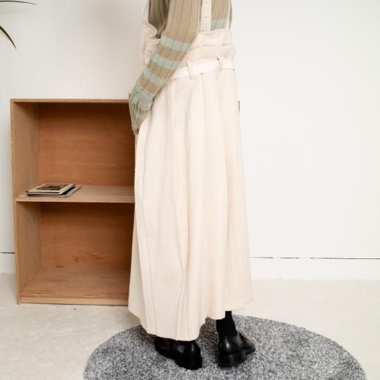 ASEEDONCLOUD アシードンクラウド Foggy wool Sankayo apron