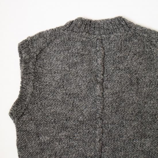 comm.arch. コム・アーチ「Hand Framed Chunky Vest